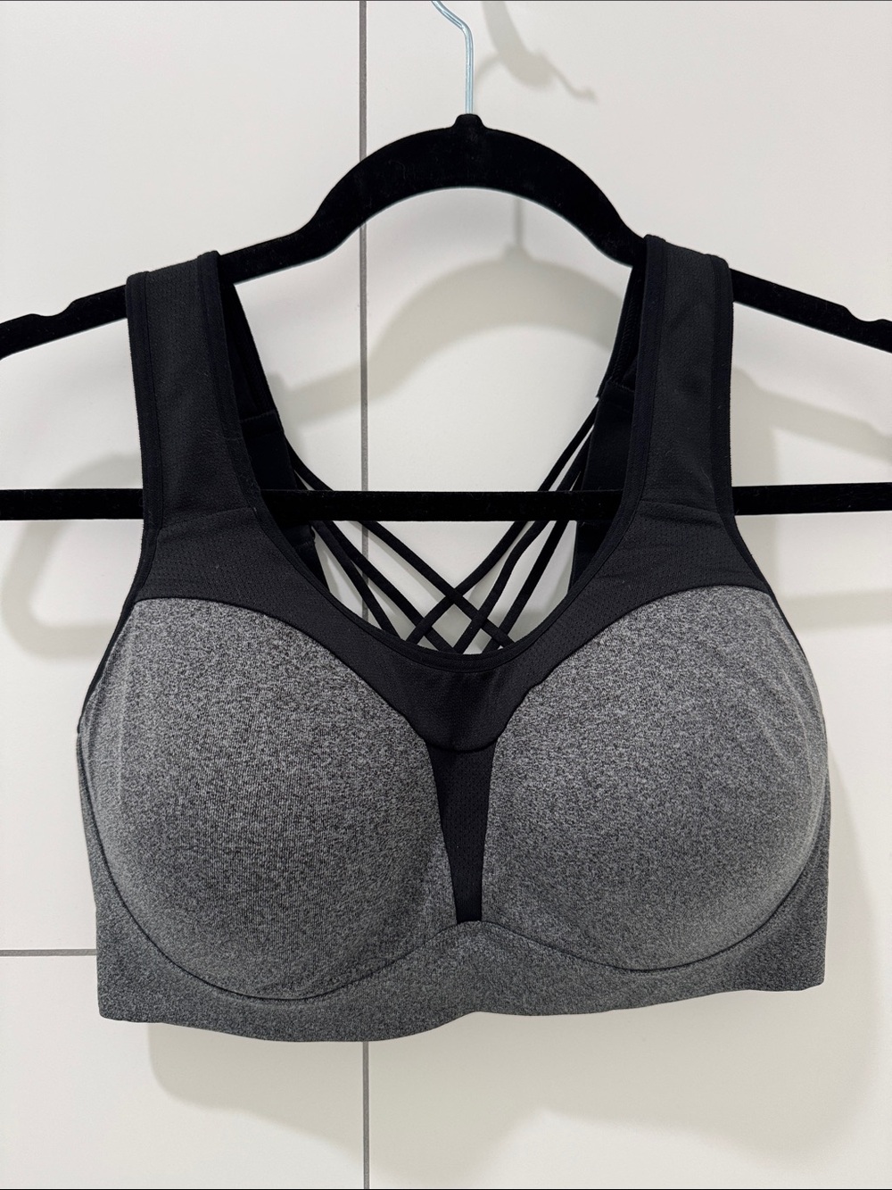 C9 by Champion Women’s High-Impact Sports Bra - Black & Gray
